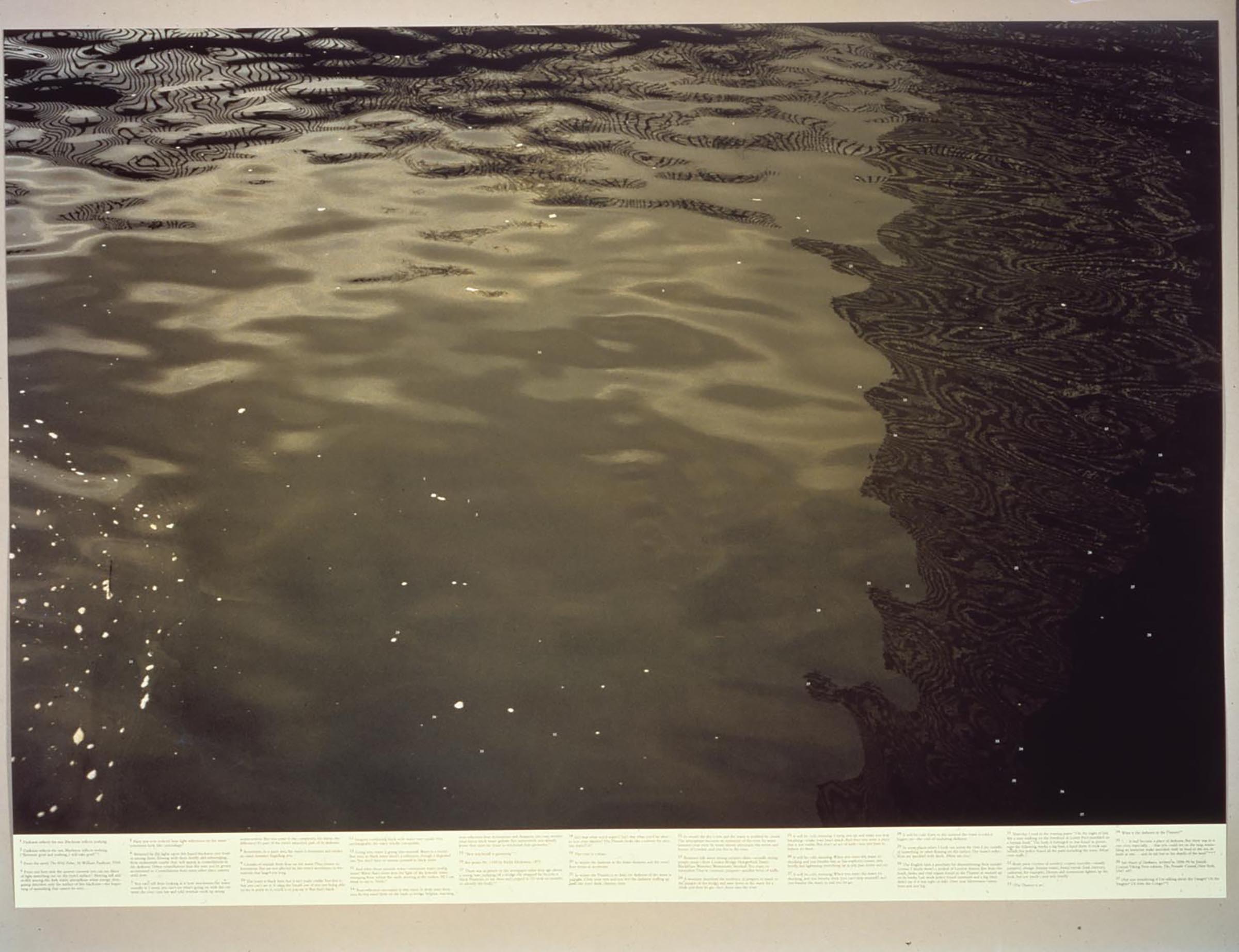 Roni Horn, Still Water (the River Thames, for Example), 1999